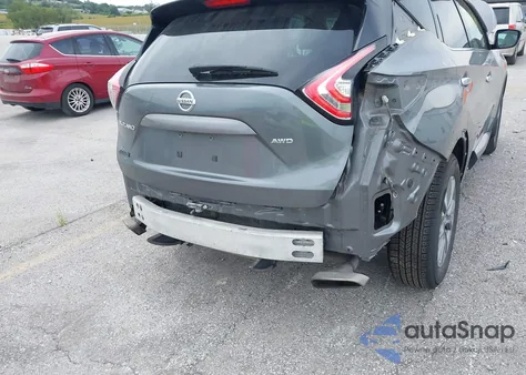 2015 Nissan Murano S/Sl/Sv/Platinum z USA, uszkodzony, nr VIN 5N1AZ2MH0FN287501